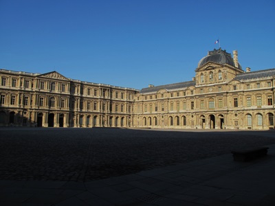 Cour Carrée du Louvre in Paris, France