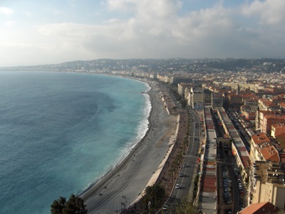 Promenade des Anglais in Nice, France